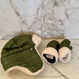 Ugg Hat & Mitten Set | 2-4 years old